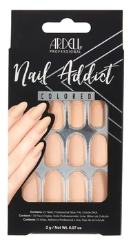 Набор накладных ногтей ARDELL NAIL ADDICT, оттенок Nude Camel 28 шт/уп