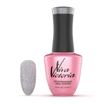 Закріплювач із голограмним мікро-глітером для гель-лаку Viva Victoria Top With Shimmer 007 (15 мл)