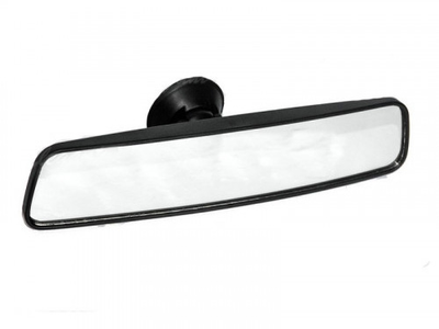 Зеркало заднего вида на присоске салонное 290mm ровное Elegant 100 512 2шт
