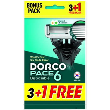 Бритва Dorco Pace 6 для чоловіків 6 лез 4 шт. (8801038591247)