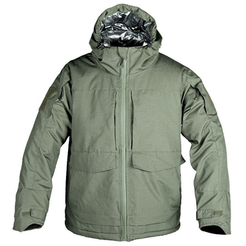 Тактична зимова водонепроникна куртка олива 2XL