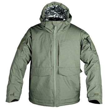 Тактична зимова водонепроникна куртка олива L