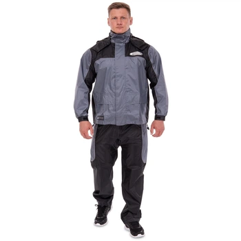 Костюм-дощовик SP-Sport FAIR RAIN SPORT MS-1656 L Сірий/Чорний