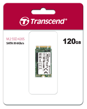 Dysk SSD Transcend MTS420S 120GB M.2 2242 SATAIII 3D TLC (TS120GMTS420S)