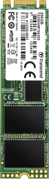 SSD диск Transcend MTS830S 256GB M.2 SATA SATA III 3D-NAND TLC (TS256GMTS830S)