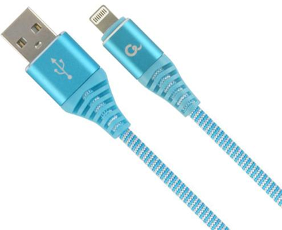 Кабель Cablexpert USB - Apple Lightning 1 м Blue (CC-USB2B-AMLM-1M-VW)