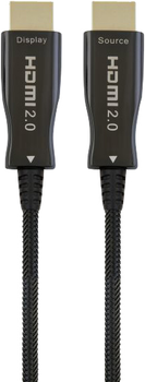 Кабель оптичний Cablexpert HDMI-HDMI 20 м Чорний (CCBP-HDMI-AOC-20M)