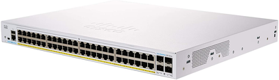 Комутатор Cisco CBS220-48P-4G-EU