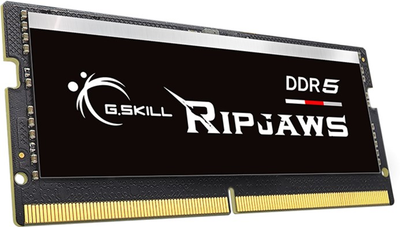 Оперативна пам'ять G.Skill SODIMM DDR5-4800 32768MB PC5-38400 Ripjaws (F5-4800S4039A32GX1-RS)