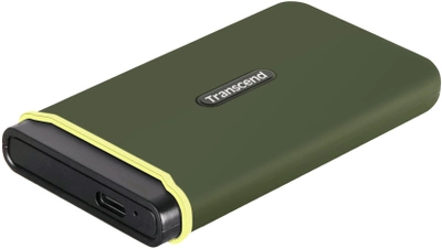 SSD диск Transcend ESD380C 2TB USB 3.1 Type-C 3D NAND TLC Military Green (TS2TESD380C) External