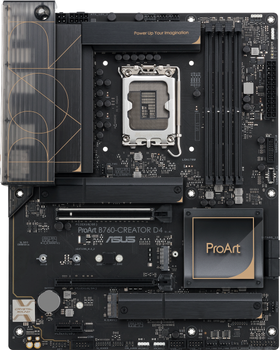 Płyta główna Asus ProArt B760-CREATOR D4 (s1700, Intel B760, PCI-Ex16)