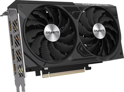 Відеокарта Gigabyte PCI-Ex GeForce RTX 4060 Ti Windforce OC 16GB GDDR6 (128bit) (2565/18000) (2 x HDMI, 2 x DisplayPort) (GV-N406TWF2OC-16GD)