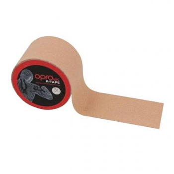 Кинезио тейп OPROtec Kinesiology Tape Beige 5cм х 5м (TEC57544)