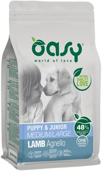 Сухий корм для собак Oasy OAP PUPPY Medium/Large Ягня