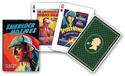 Карти гральні Piatnik International Sherlock Holmes 1 колода x 54 карти (9001890163616)