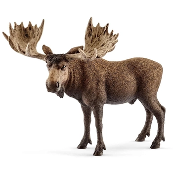Фігурка Schleich Wild Life Moose Bull 10.3 см (4059433692180)