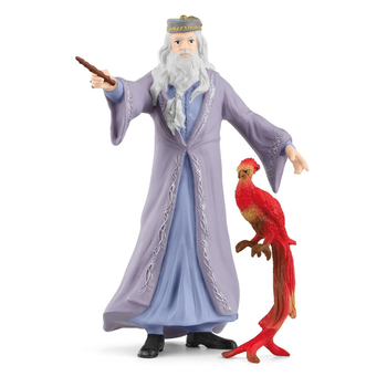 Zestaw figurek Schleich Wizarding World Dumbledore & Fawkes (4059433713304)