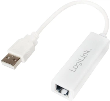 Adapter sieciowy LogiLink USB 2.0 RJ45 Fast Ethernet (4052792030082)