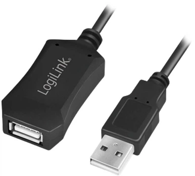 Адаптер Logilink USB 2.0 Repeater USB A 5 м (4016032183839)