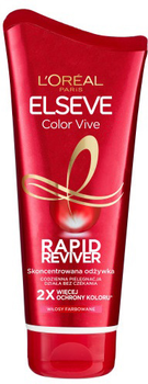 Odżywka do włosów L'Oreal Elseve Rapid Reviver Color-Vive do włosów farbowanych 180 ml (3600523719136)
