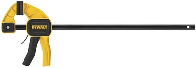 Струбцина DeWalt L триггерная с максимальным усилием сжатия 135 кг (DWHT0-83194)