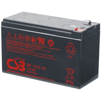 Акумулятор мультигелевий CSB GP1272F2-28W 12V 7.2 Ah AGM VRLA