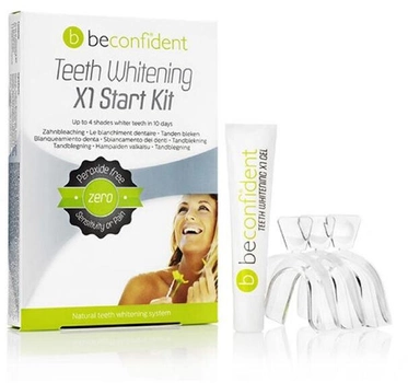 Смужки для відбілювання зубів Beconfident Teeth Whitening Start Kit 20 шт (7350064168653)