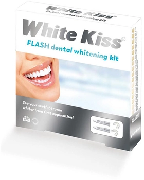 Гель для відбілювання зубів White Kiss Flash Whitening 2 x 6 мл (8426181972851)