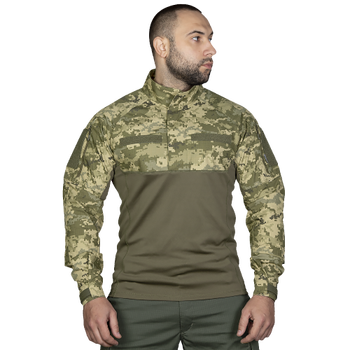Рубашка тактическая боевая универсальная для силовых структур CM Blitz Камуфляж/Олива (7020), S (SK-N7020(S)S)