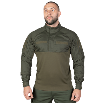 Рубашка тактическая боевая универсальная для силовых структур CM Blitz Олива (7019), XL (SK-N7019(XL)S)