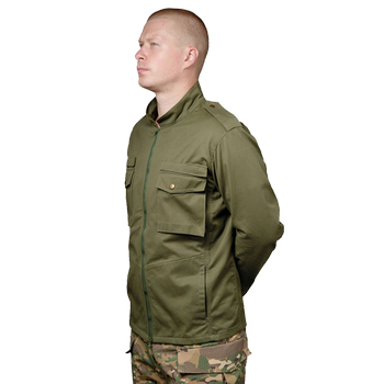 Куртка тактическая износостойкая облегченная для силовых структур Urban Brotherhood М65 R2D2 олива 52 (SK-NBH-U-JM65R2-O-44-170S)