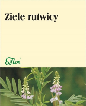 Харчова добавка Flos Rutwica Herb 50 г знижує рівень глюкози (5906365702229)