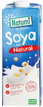 Соєвий напій Natumi Bio Soy Natural Natural Glutenfree Drink 1 л (4038375024204)