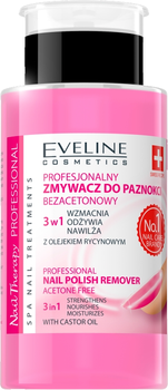 Засіб для зняття лаку Eveline Cosmetics Nail Therapy Professional без ацетону 190 мл (5907609343734)