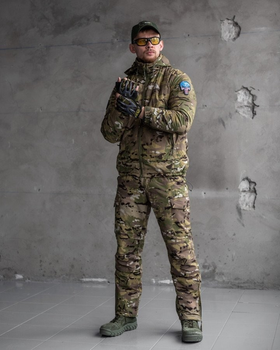 Тактичний зимовий теплий військовий костюм Level 7 ( Куртка + Штани ), Камуфляж: Мультикам, Розмір: XL