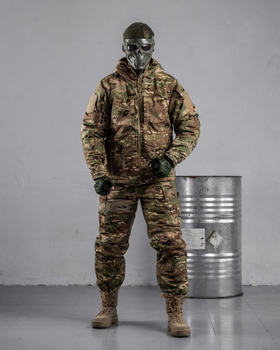 Тактический зимний военный комплект Squad Tactic ( Куртка + Штаны ), Камуфляж: Мультикам, Размер: XXL