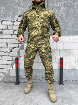 Тактичний військовий комплект гірка Shark ( Куртка + Штани ), Камуфляж: Піксель ЗСУ, Розмір: 52