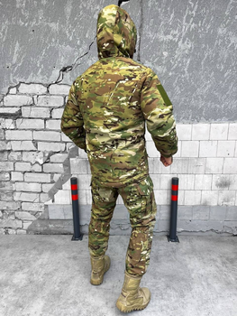 Тактический зимний теплый военный комплект GRD-17 ( Куртка + Штаны ), Камуфляж: Мультикам, Размер: L