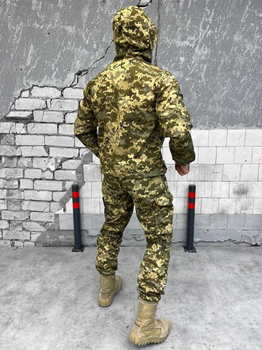 Тактический военный комплект горка Shark ( Куртка + Штаны ), Камуфляж: Пиксель ВСУ, Размер: 56