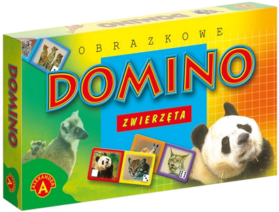 Gra planszowa Alexander Domino Zwierzęta (5906018002058)