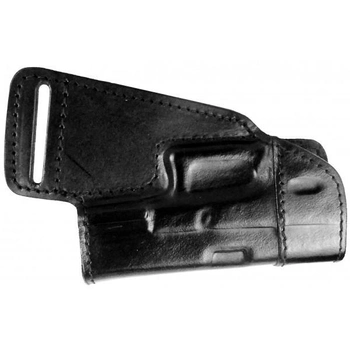 Кобура Медан для Glock 17 поясная кожаная формованная для ношения за спиной ( 1112 Glock 17)
