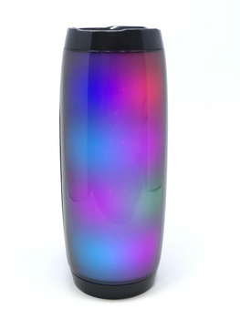 Портативная колонка Aspor TG-157 Plus (Черный) з RGB подсветкой