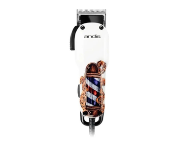Машинка для стрижки Andis Fade Limited Edition Barber Pole Белый