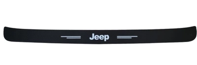 Наклейка на задний бампер карбоновая округленная Jeep все модели 90x7см