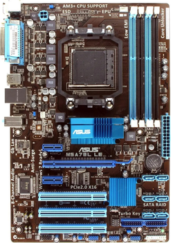 Материнская плата ASUS M5A78L/USB3 (AMD 760G/SB710, PCI-Ex16) ATX sAM3 БУ