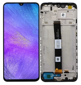 Дисплей для Xiaomi Redmi 9A, Redmi 9C із сенсором та рамкою Чорний