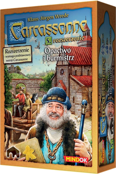 Доповнення до настільної гри Bard Carcassonne: Абатство і Бурмістр (8595558307050)
