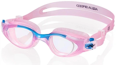 Очки для плавания Aqua Speed MAORI 9283 розовый, голубой Дети OSFM