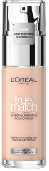 Podkład rozświetlający L\'Oreal Paris True Match 0.5 R/C Cool Undertone 30 ml (3600523635610)