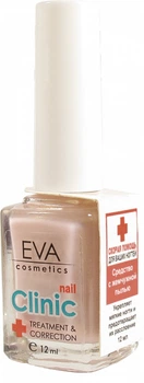 Засіб з перлинним пилом для нігтів EVA Clinic 12 мл (5901053031421)